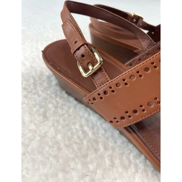 COLE HAAN • Elsie Thong Wedge Sandals