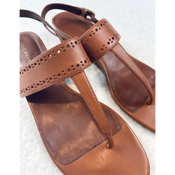 COLE HAAN • Elsie Thong Wedge Sandals