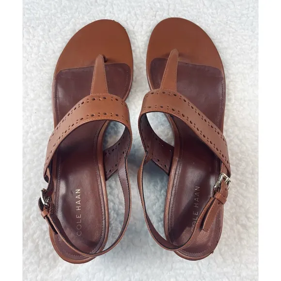 COLE HAAN • Elsie Thong Wedge Sandals