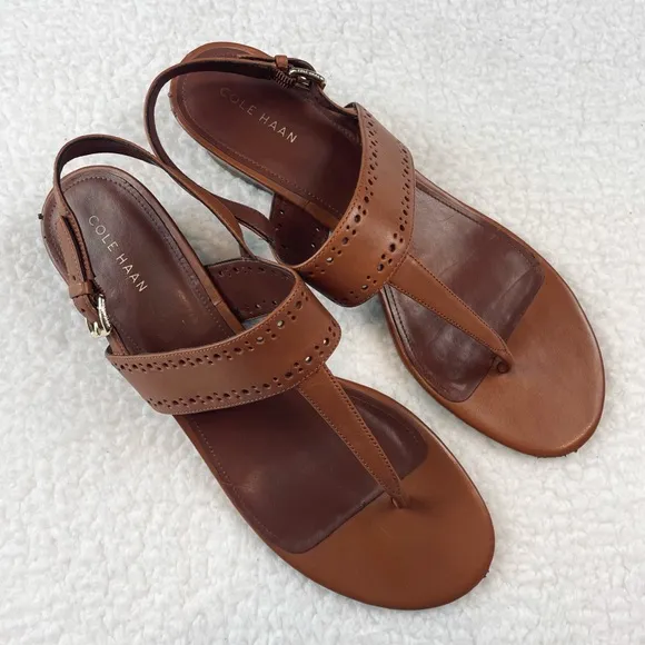 COLE HAAN • Elsie Thong Wedge Sandals