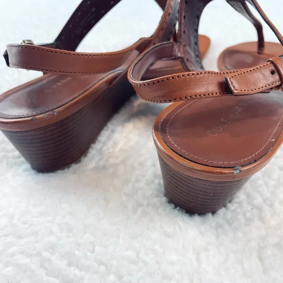COLE HAAN • Elsie Thong Wedge Sandals