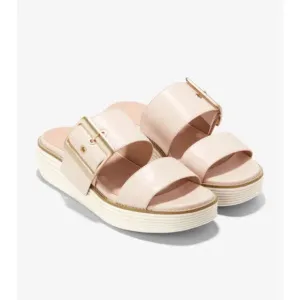 Cole Haan OriginalGrand Sandals Womens 7B Sandollar Ivory Platform Slides FZP241