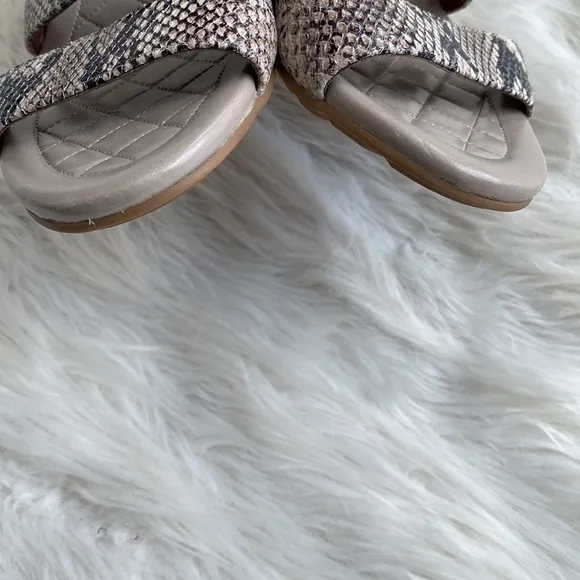 Cole Haan | Snake Print Wedge Sandals
