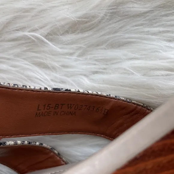 Cole Haan | Snake Print Wedge Sandals
