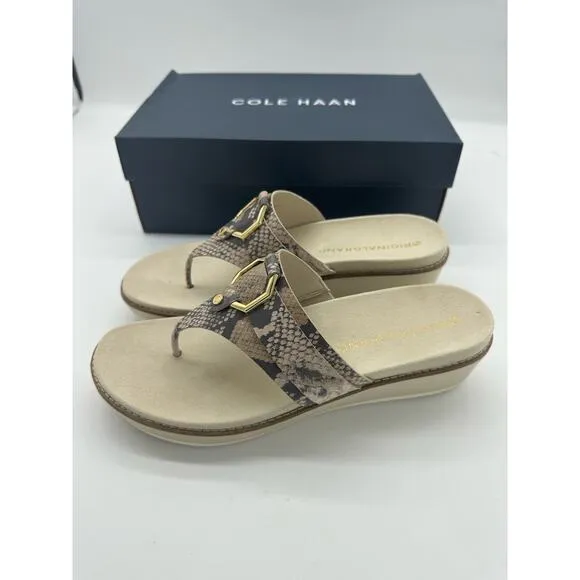 Cole Haan, Women's Original Grand Flatform Thong Sandals, Size 10