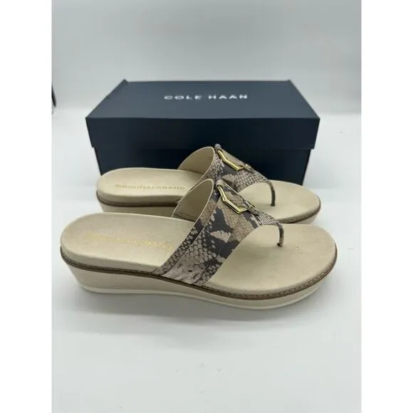 Cole Haan, Women's Original Grand Flatform Thong Sandals, Size 10