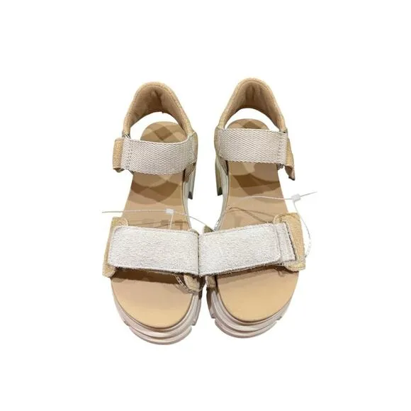 COPY - UGG Ashton Ankle Suede Platform Sandals Women’s 9.5 Beige Chunky Lug Sole