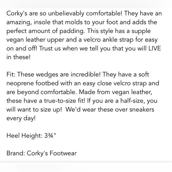 Corkys Tiffanie Smooth Black Wedge Sandals - NWT/NIB