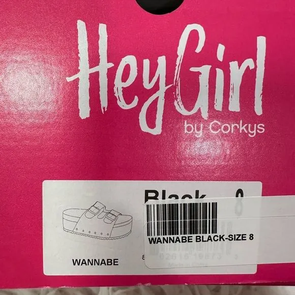 Corkys Wannabie Platform Sandals NIB