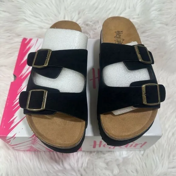 Corkys Wannabie Platform Sandals NIB