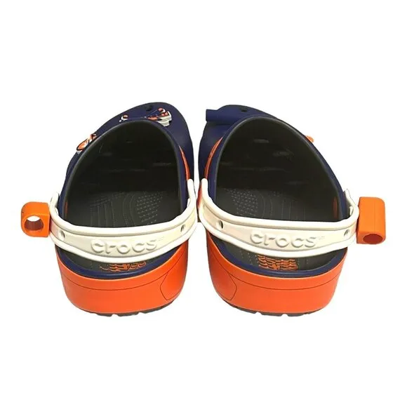 Crocs Classic Hasbro Nerf Clogs Blue Orange Unisex Size Men’s 7 Women’s 9 NWT