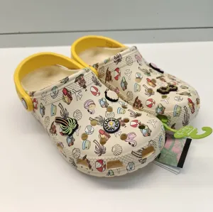 Crocs Classic Spring Break Vacation Beach Pool Party Girl Clog Sandals Junior 5