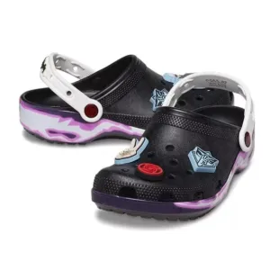 ✨Crocs Jujutsu Kaisen Classic Clogs Black Unisex Slip On Durable Limited Edition