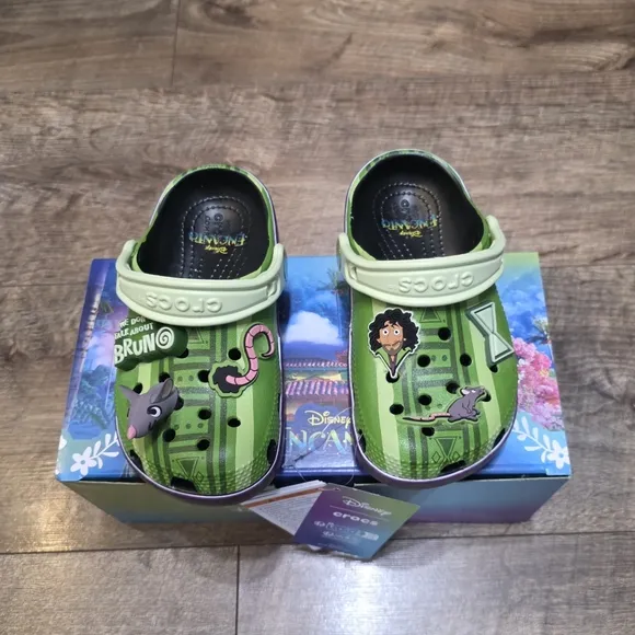Crocs X Disney Encanto Glow in the Dark  Sandals Toddler Girls C8