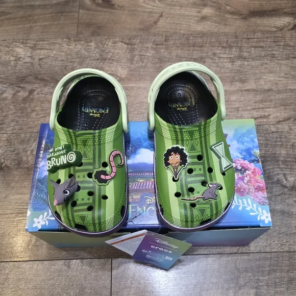 Crocs X Disney Encanto Glow in the Dark  Sandals Toddler Girls C8