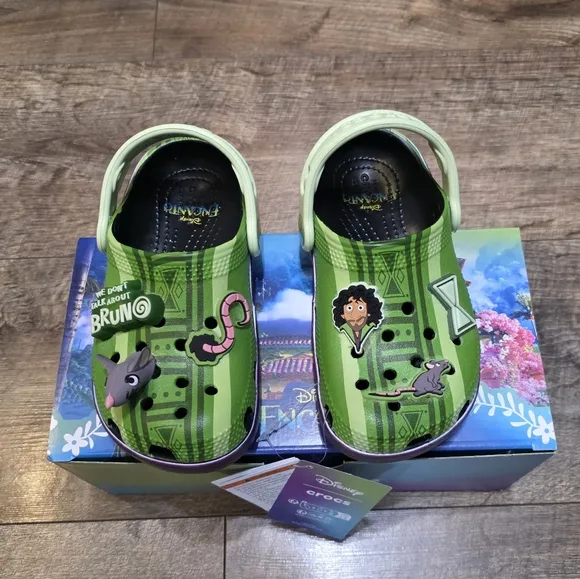 Crocs X Disney Encanto Glow in the Dark  Sandals Toddler Girls C8
