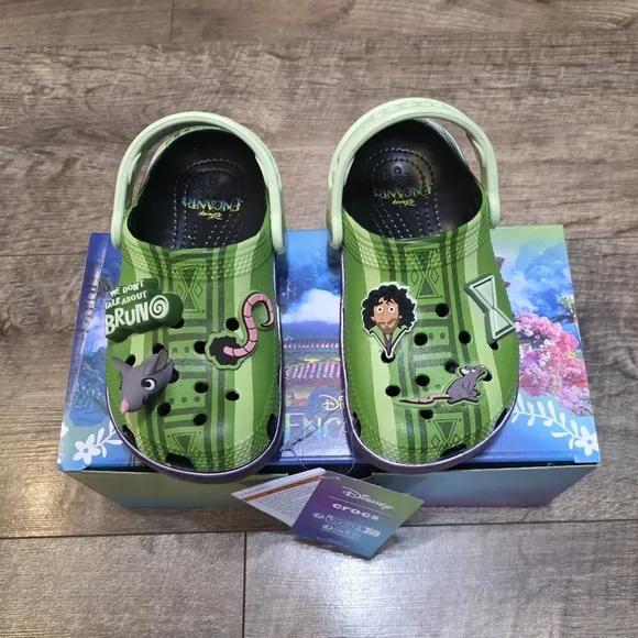 Crocs X Disney Encanto Glow in the Dark  Sandals Toddler Girls C8