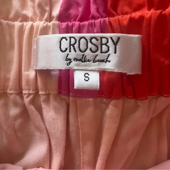 Crosby by Mollie Burch High Waist Colorful Pattern Shorts Small