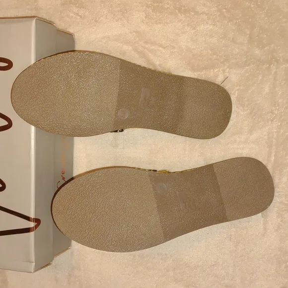 👣CROWN VINTAGE 💫Miyan Espadrilles Sandals in Merigold/Quicksand footwear