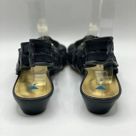 Daniblack Andie Slingback Black Sandals Size 8 New 0061