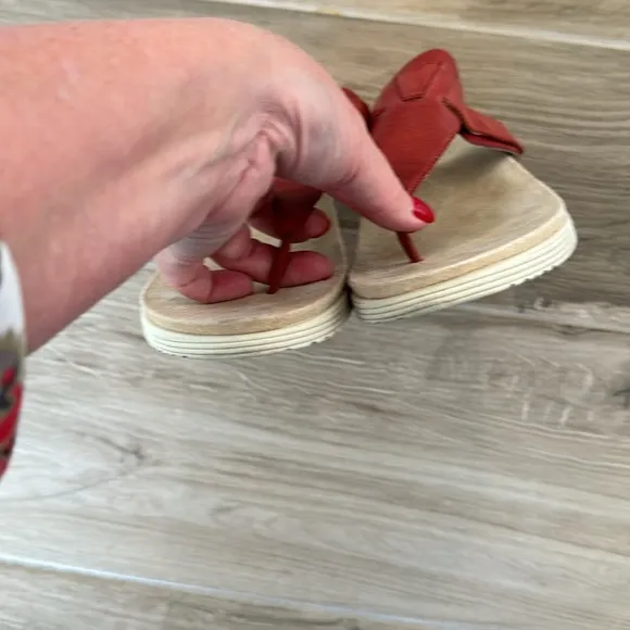 Dansko 40 (9 1/2 10) CeCe Burnished Calf Leather Sandals