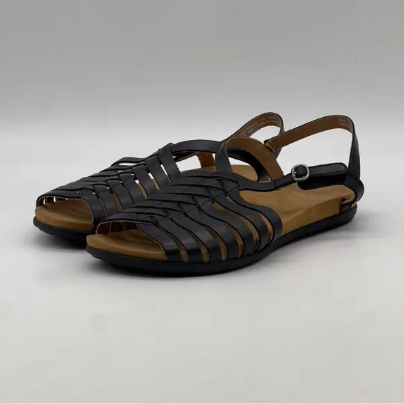 Dansko Jennifer Adjustable Fisherman-Style Sandals. Size 7