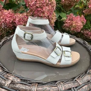 Dansko Leather Small Wedge‎ Sandals