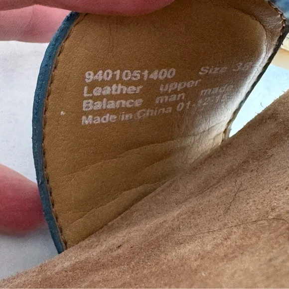Dansko Tricia Lagoon Milled Burnished Sandals