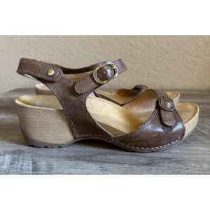 Dansko Tricia Wedge Sandals Size EU 37