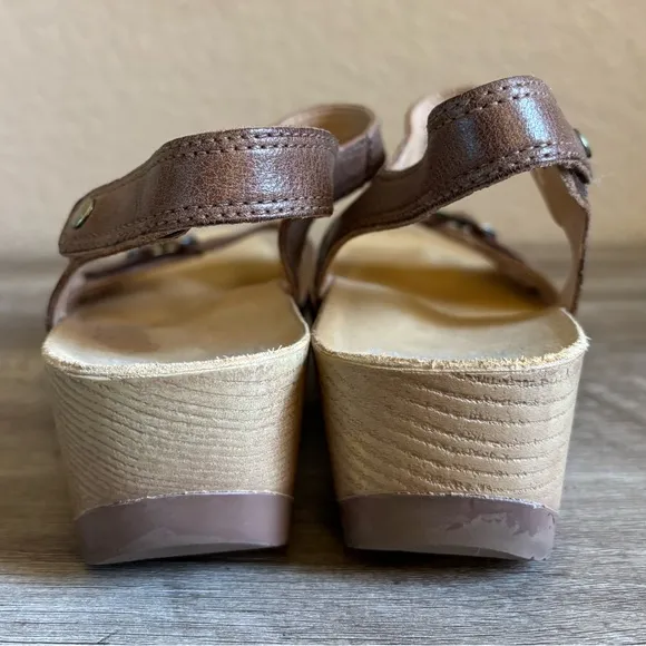 Dansko Tricia Wedge Sandals Size EU 37