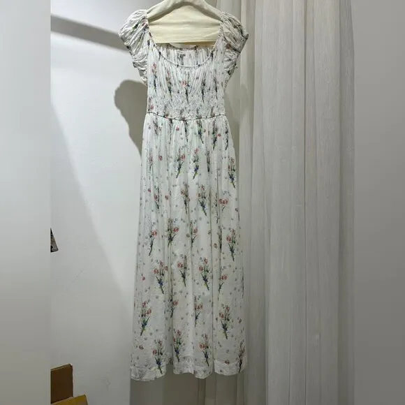 DÔEN Organic Cotton Quinley Midi Dress
