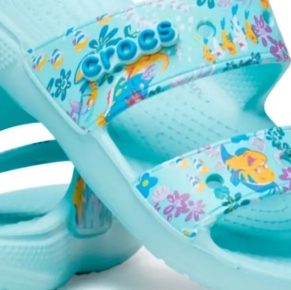 Disney Crocs Classic Ariel Sandals brand new