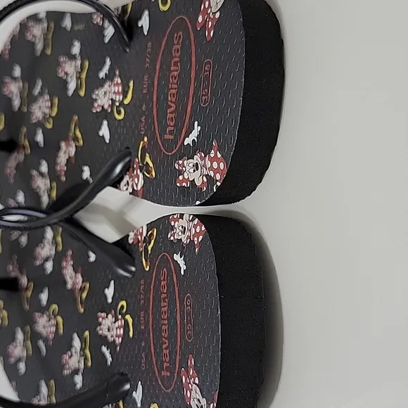 Disney Parks Flip Flop By Havaianas Minnie Mouse