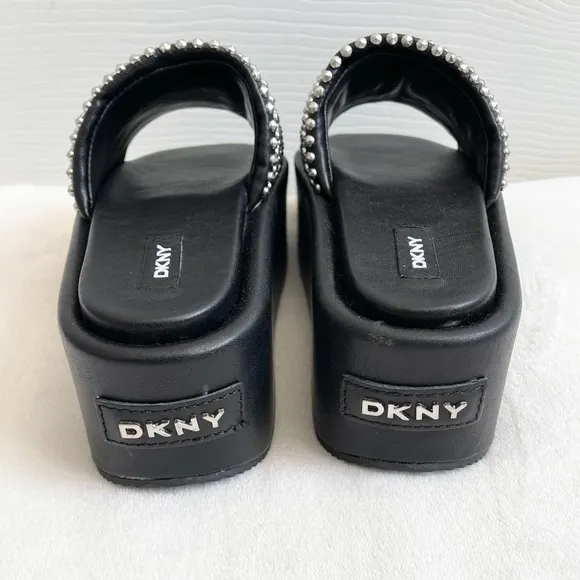 DKNY Studded Platform Sandals Y2K