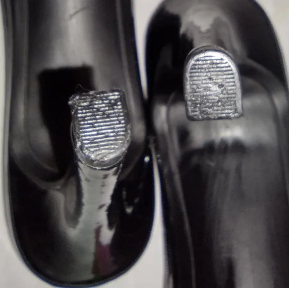 DKNY Women's Iridescent Square Toe Mule Stiletto Heels Sandals US 10M