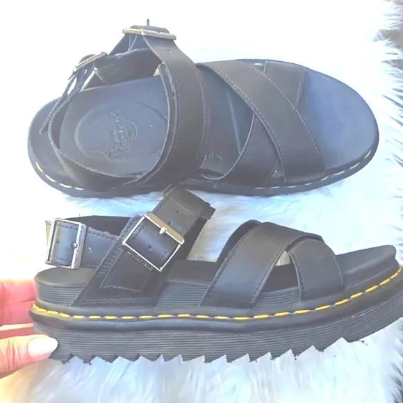 Doc Dr Marten women's Voss II sandals black 8