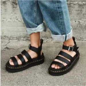 Doc Marten Blair sandals women’s 6 platform gladiator