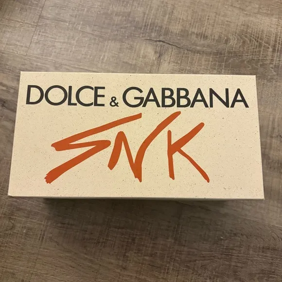 Dolce &amp; Gabbana Black Slide Sandals