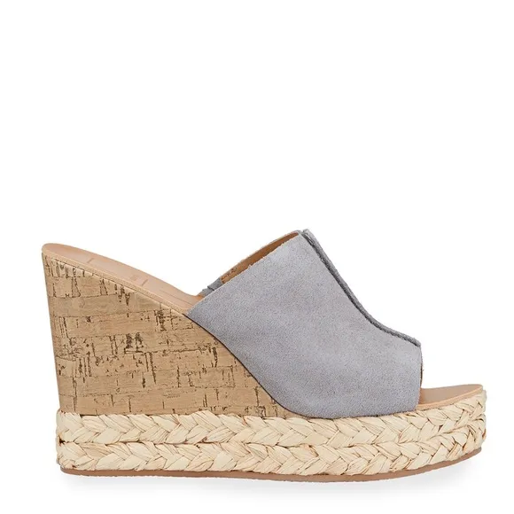🆕{Dolce Vita} Lani Grey Suede Mule Sandals