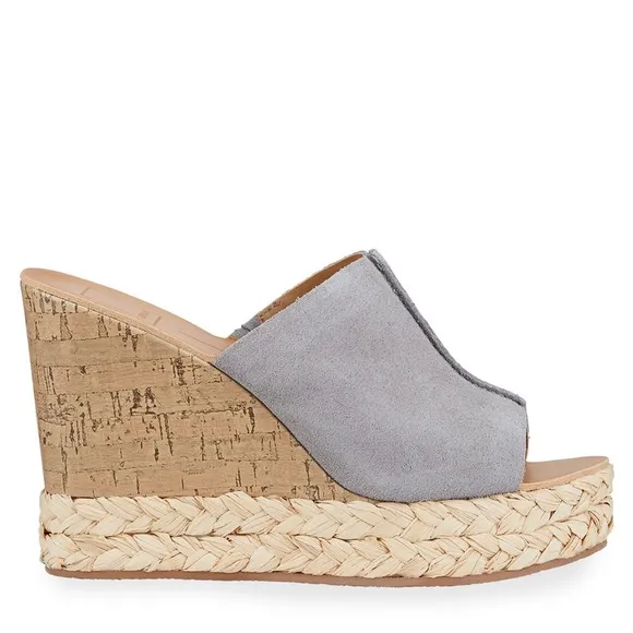 🆕{Dolce Vita} Lani Grey Suede Mule Sandals