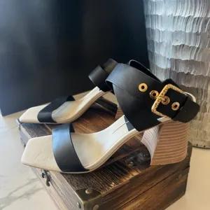 Dolce Vita Paytin Heel Sandals in Black