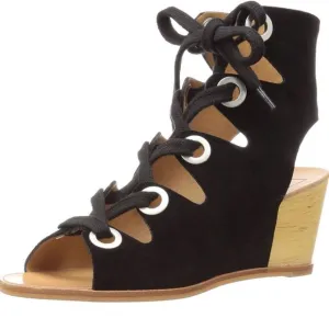 Dolce Vita wooden block wedge heel