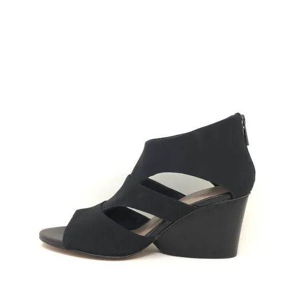 Donald J Pliner Jenkin Crepe Elastic Wedge Sandals