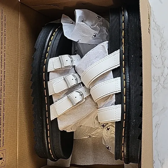 Dr. Marten Blaire Slide Platform Sandals