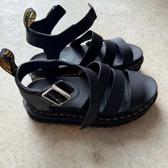 Dr Marten VEGAN BLAIRE WOMEN'S FELIX GLADIATOR SANDALS SZ US L6 EU37 UK4 NEW