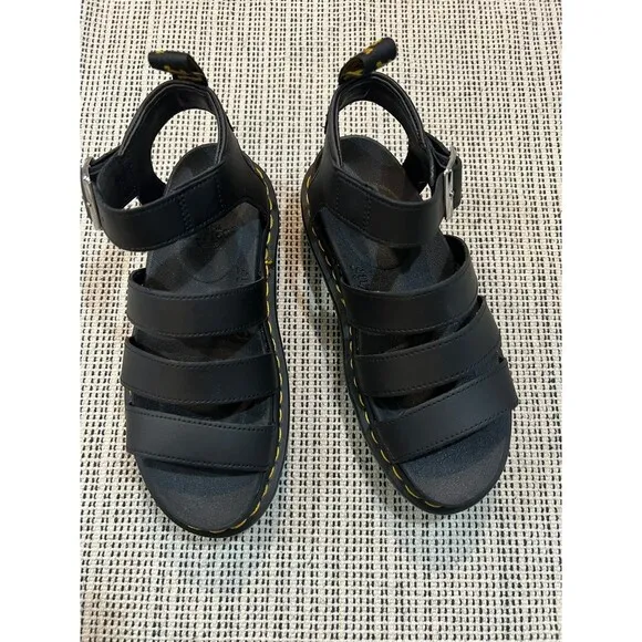 Dr. Marten VEGAN BLAIRE WOMEN'S FELIX GLADIATOR SANDALS SZ US L6 FIRM PR…