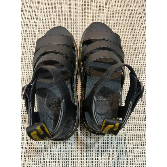 Dr. Marten VEGAN BLAIRE WOMEN'S FELIX GLADIATOR SANDALS SZ US L6 FIRM PR…