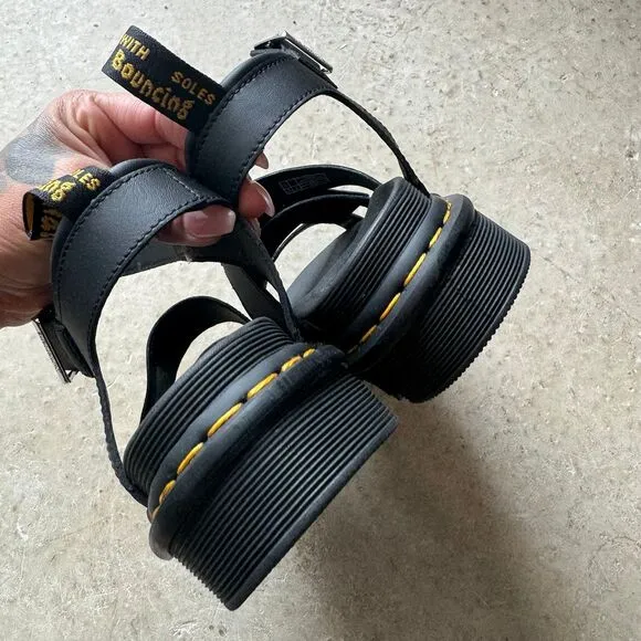 Dr Marten VEGAN BLAIRE WOMEN'S FELIX GLADIATOR SANDALS SZ US L8 NEW
