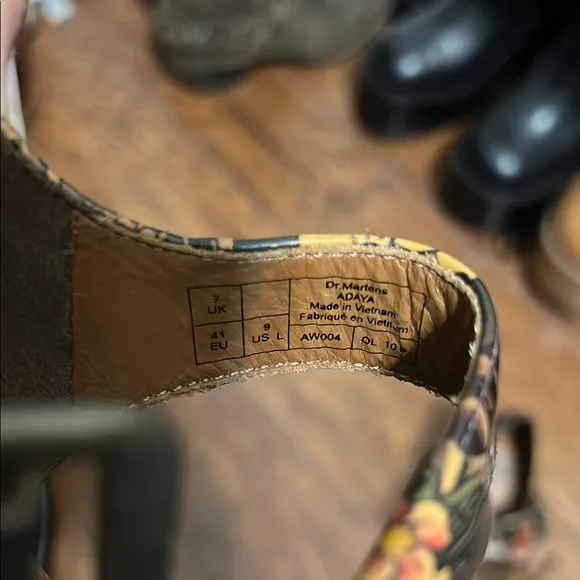 Dr. Martens Adaya koi fish platform sandals