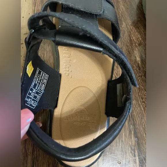 Dr. Martens Black Fisherman Sandals